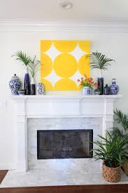 marble tile fireplace makeover deeply