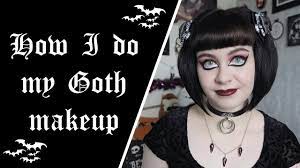 my gothic makeup goth makeup tutorial
