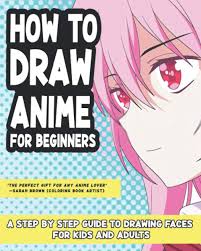 Or how wide half the face is, as later on we will do the lower half. How To Draw Anime For Beginners A Step By Step Guide To Drawing Faces For Kids And Adults Publications Golden Lion 9798599590583 Amazon Com Books