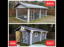 Shed Build Converting A Kennel Into A