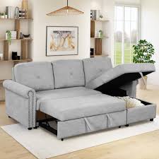 convertible sleeper sofa with cushions