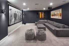 75 beautiful home theatre with carpet