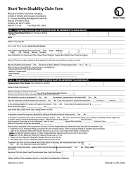 On april 24, 2018, governor phil murphy signed into law new jersey's diane b. Fillable Short Term Disability Claim Form Printable Pdf Download