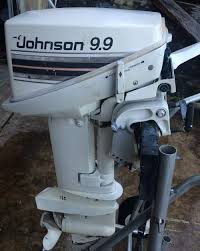 used johnson 9 9 hp outboard boat motor