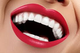 color of makeup white teeth