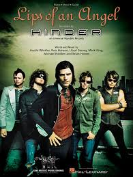 lips of an angel sheet by hinder