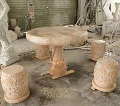 Garden Decoration Stone Outdoor Tables