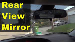 rear view mirror driving tutorial