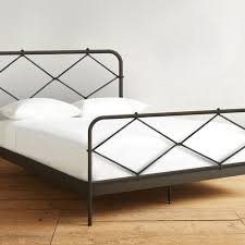 Wrought Iron Platform Bed Contemporary