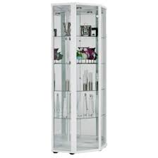selby 1 door corner display cabinet in