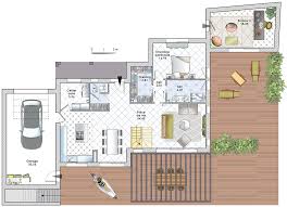 plan de maison une maison aux deux