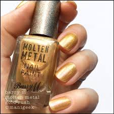 barry m molten metal swatches 2017