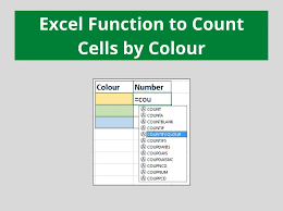 count cells by colour excel vba