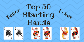 top 50 starting hands
