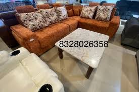 Living Room L Shape Sofa Set