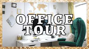 home office room tour you