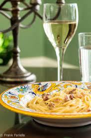 Spaghetti Carbonara White Wine gambar png