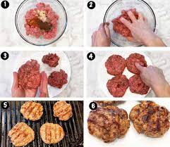 juicy grilled hamburgers healthy