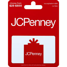 jc penney gift card 25 500