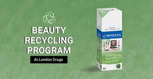 beauty recycling program at london