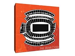 Amazon Com Paul Brown Stadium Football Seating Map