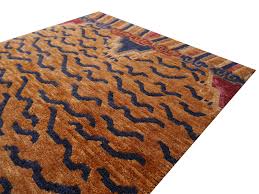 16085 tibetan tiger rug 6 x 3 ft hand