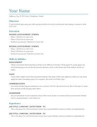 Resumes And Cover Letters