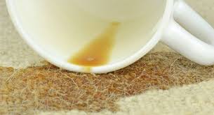 how to remove coffee stains on carpet