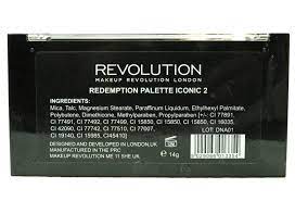 makeup revolution iconic 2 redemption