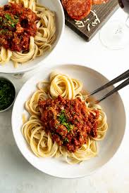 traditional homemade ragu meat sauce