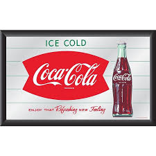 15 X 26 Coca Cola Vintage Wood Framed