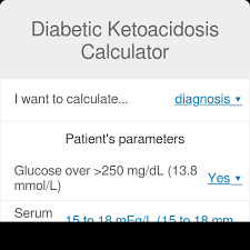 diabetic ketoacidosis calculator