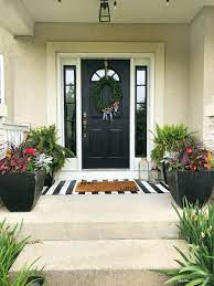 how to spruce up your front porch