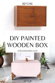 How To Paint A Wooden Box Life S