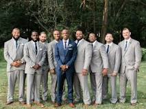 Do the groomsmen wear the same thing as the groom?