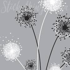 Dandelion Wall Art Decal L And