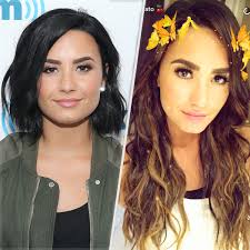 Just make sure the ac is on while you do! Demi Lovato Adds 15 Inches Of Extensions Gets Highlights People Com