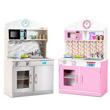 Get the best deals on pretend play kitchens. Wooden Kids Play Kitchen Children S Role Play Pretend Set Toy Boys Girls Gift 53 99 Picclick Uk