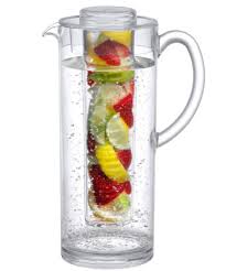 Trim Fruit Infusion Pitcher Clear