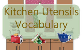 kitchen utensils names englishan