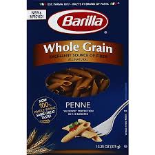 barilla pasta whole grain penne 13 25