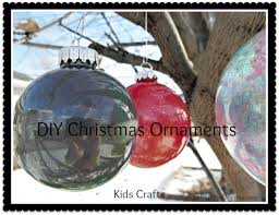 Diy Ornaments Simple Kids Crafts