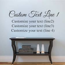 Customize Two Fonts Vinyl Decal