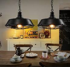 Vintage Dining Room Lighting Wih Industrial Style Decolover Net