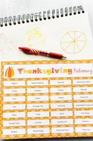 easy thanksgiving pictionary game free