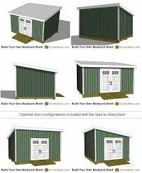 12 16 lean to shed parr lumber