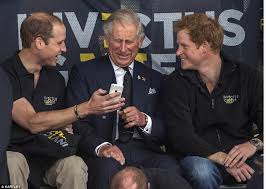 Prince William, Prince Charles and Prince Harry chuckle at Invictus Games |  Daily Mail Online