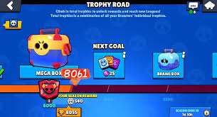 You'll get trophies by winning games. Show Highest Trophies On Trophy Road Brawlstars