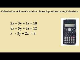 Using Casio Fx 100 Ms Calculator