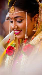 beautiful bride in traditional wedding